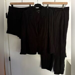 J. Crew Women's Black Suit Set